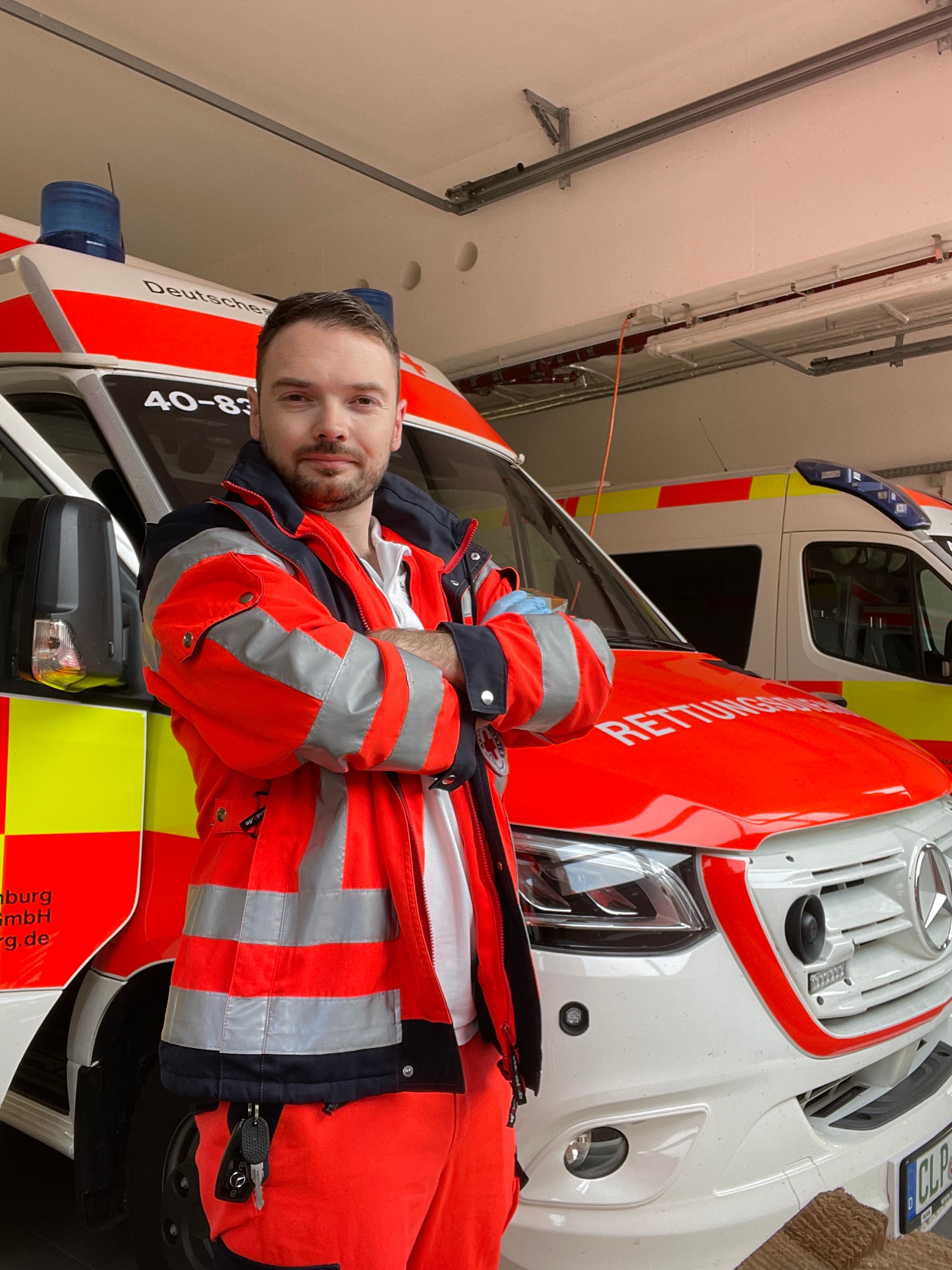 Kevin Biernacik, Rettungssanitäter und Gründer von Pausio
